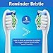 12 Pack Replacement Toothbrush Heads, Compatible with Philips Sonicare Brush Heads- Fits DiamondClean, HealthyWhite, FlexCare, EasyClean, PowerUp, 2 Series, 3 Series Gum Health, White