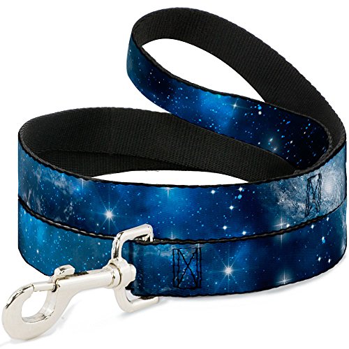 Buckle-Down DL-W30762 Galaxy Blues Dog Leash, 4'