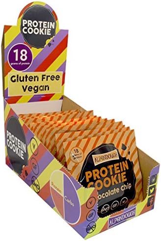 Vegan/GF Alpendough Chocolate Chip Protein Cookie - 15 Pack