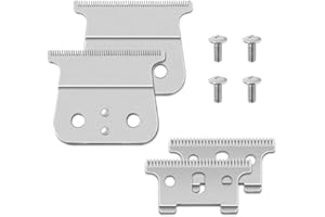 PERFITECH 2 Pack T Outliner Blades fits for Andis T Outliner, G, GO, GTO, GTX, Headliner LS2, LS3 Replacement