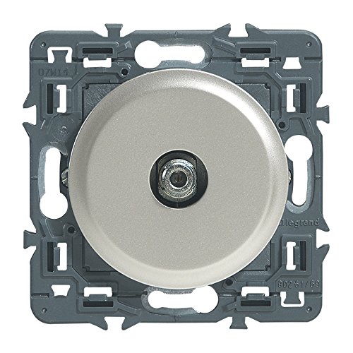 Legrand Celiane Titanium Screw leg99766 Single TV Outlet F Female to Compose