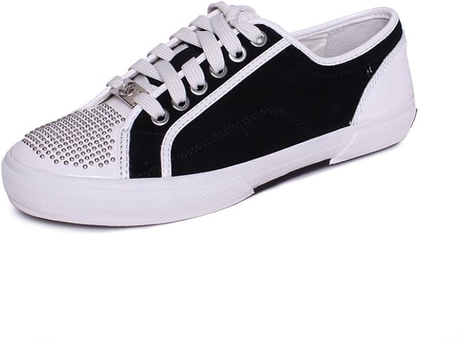 black studded sneakers