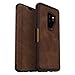 OTTERBOX STRADA SERIES Case for Samsung Galaxy S9+ - Retail Packaging - ESPRESSO (DARK BROWN/WORN BROWN LEATHER)