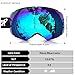 ZIONOR X4 Ski Goggles Magnetic Lens - Snowboard Goggles for Men Women Adult - Snow Goggles Anti-fog UV Protection