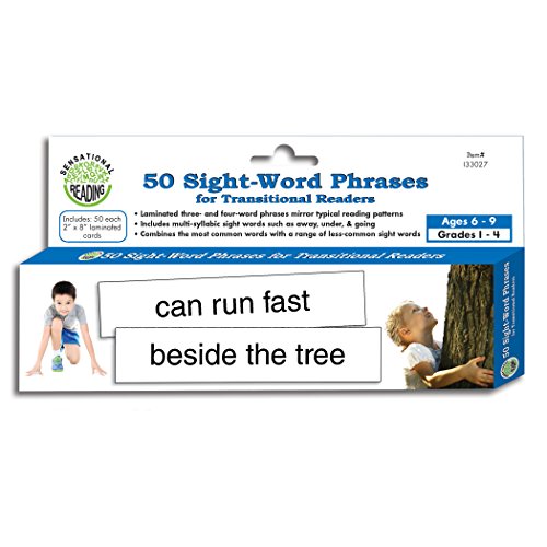 Sight Word Phrases for Transitional Readers
