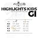 Sanabul Kids Highlights Brazilian Jiu Jitsu BJJ Gi (WHITE, K0)