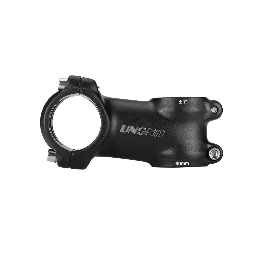 FOMTOR 25.4 Bike Stem 60mm 7 Degree MTB Bike Handlebar Stems Riser for Mountain Bicycle Road Bike BMX MTB Alloy Aluminum(Black) - view 5