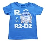 Little Boys' Star Wars R Is For R2d2 T-Shirt