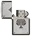 Zippo Spade Card Pocket Lighter, Black Icethumb 4