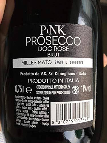 Pink Prosecco DOC Rosé Schaumwein 0.75 l – Bild 3