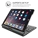 iPad Air 2 360 Rotatable Keyboard Case, Snugg - Ultra Slim Keyboard Case with Bluetooth Connectivity (Black) For Apple iPad Air 2