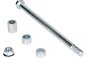 SUNQIAO 15mm Axle Spacers, 210mm Axle Spacers For 110cc 125cc 140cc 160cc Dirt Bikes Pit Bike Rear Wheel Axle M15 Axle Spacers