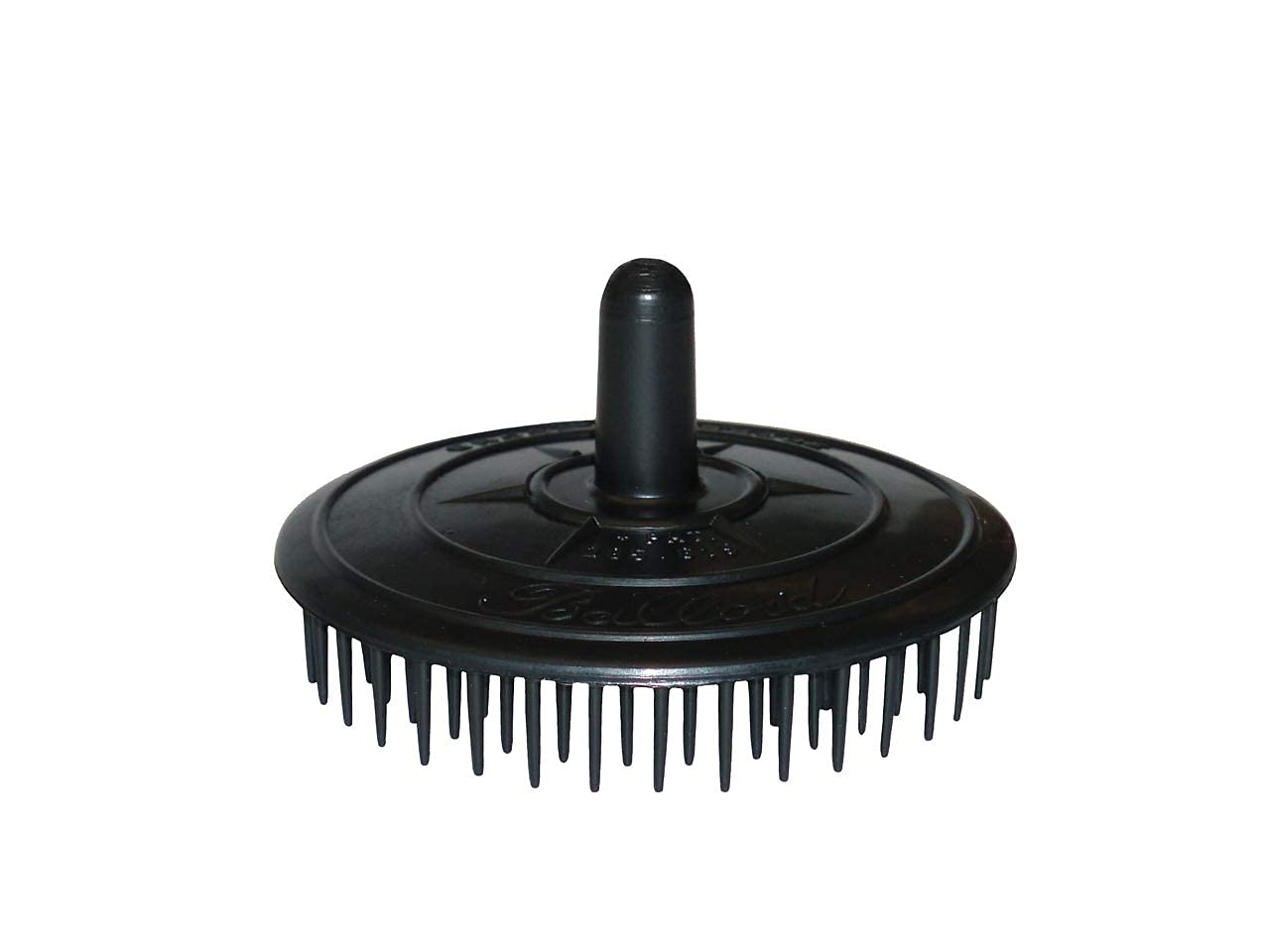 Brush Head Massage Hair Brush – Black, Red, Diameter 7.5 cm