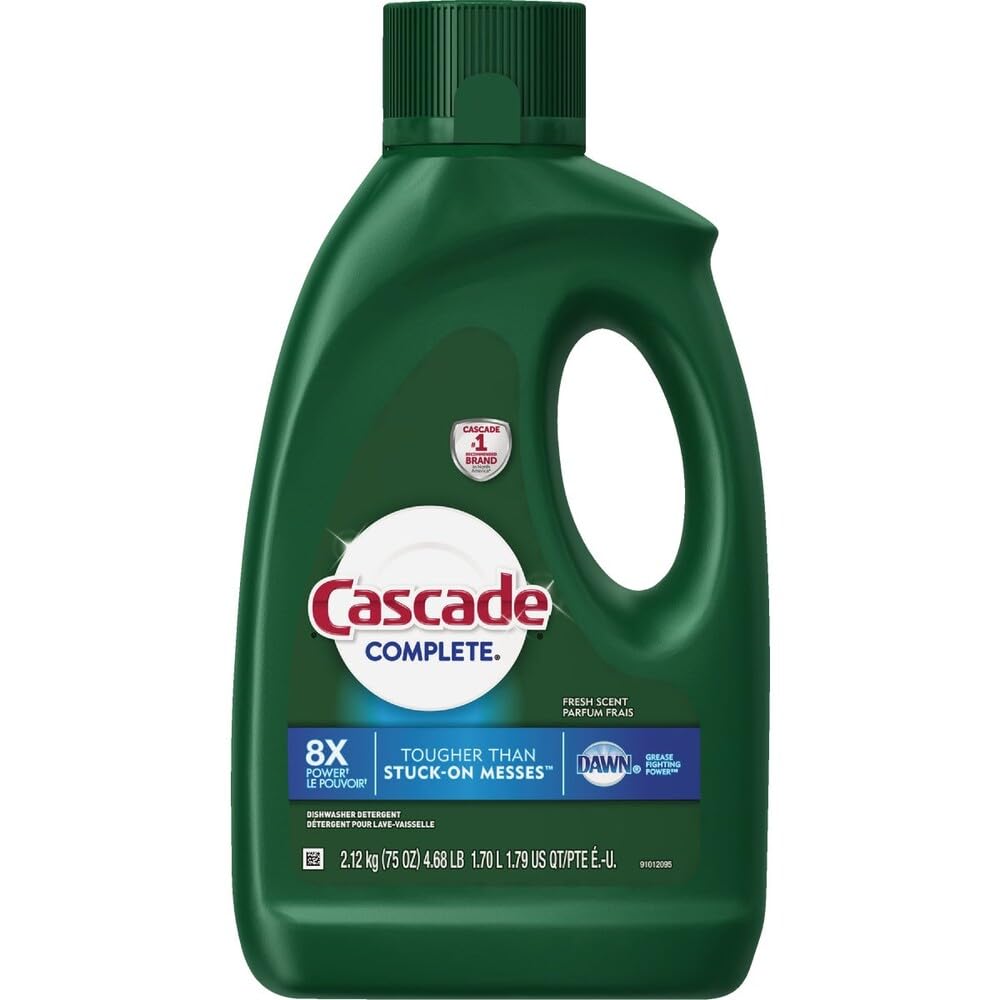 Cascade Complete Gel All-in-1 Dishwasher Detergent - 75 oz - Fresh