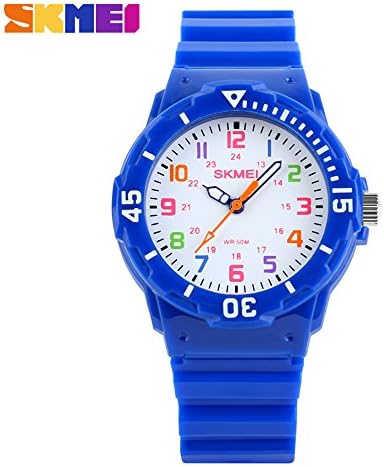 Children Waterproof Jelly Sports Quartz Watch Navy Blue