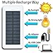 Solar charger 24000mah HuaF Portable Charger Power Bank 3 USB Ports(1A+2A+2A) Backup Battery For iPhone iPad Samsung HTC Cellphones Tablet And More