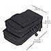DOHOT Multi-Purpose Compact Nylon Outdoor Military Tactical Molle Pouch with Two Way Zipper & 6 Pockets,EDC Utility Gadget Belt Waist Bag for iPhone 6 6s 7 Plus,Samsung S4 S5 S6 S7