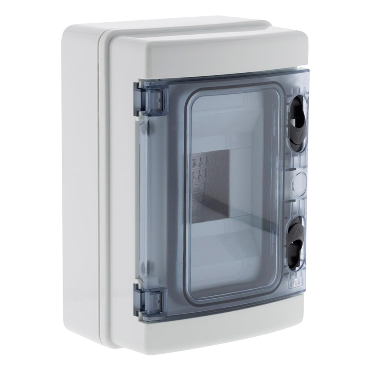 Zenitech IP65 Waterproof Electric Box, 4 Circuits, Metal, 150202, with Accessories