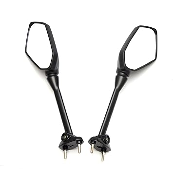 【クリックで詳細表示】バイクミラー KAWASAKI NINJA車用 NINJA Z1000SX 2011-2012 Ninja 650R 09-2013 Ninja 400R ER6F Ninja250R