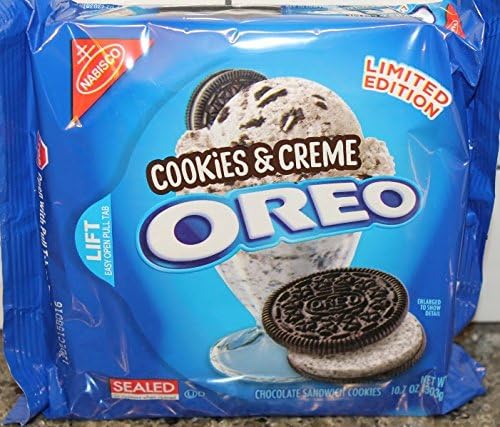 Cookies Cream Oreos Limited Edition 4 Pak Amazon Ca Grocery