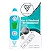 VITCHELO Digital Forehead Ear Thermometer for Newborn Baby Kids Adults Accurate Fever Tracking - FDA Approved Medical Grade Infrared Termometro with Color-Coded Display for Body Temperature Reading