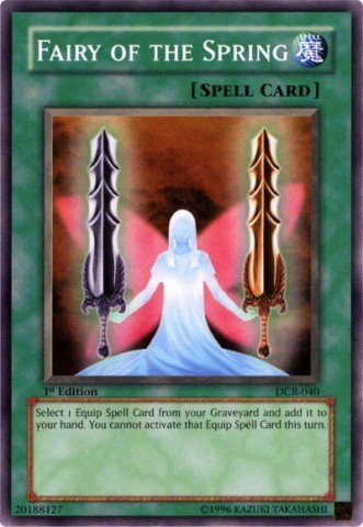Yu-Gi-Oh! - Fairy of the Spring (DCR-040) - Dark Crisis - 1st Edition - Common