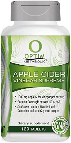 Optim Metabolic Apple Cider Vinegar Supreme (120 tabs)