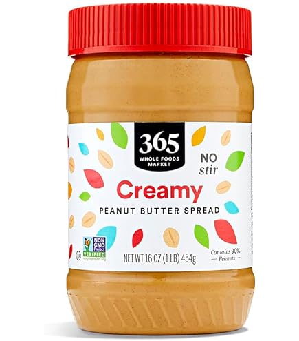 Great Value Creamy Peanut Butter, 64 Oz (Pack Of 2 Jars) - New