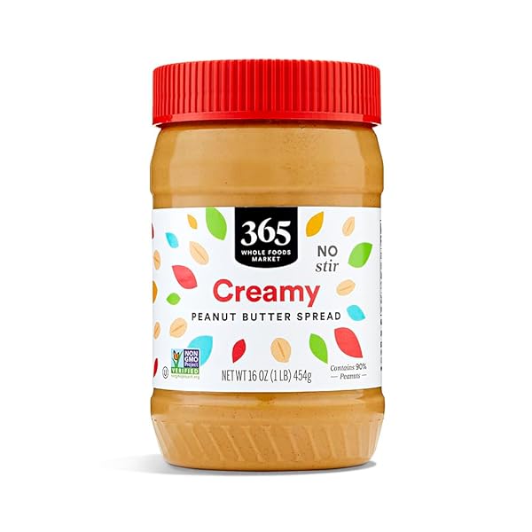 365 BY WHOLE FOODS MARKET, CREAMY PEANUT BUTTER...