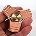 Fidget Spinner Metal, Woocon UFO Pure Copper Tri Hand Spinner, Customized Spinner Bearing Quiet Smooth Spin