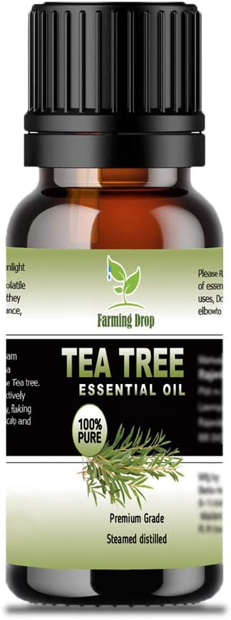 Farming Drop® Tea Tree Essential Oil 15ml 100% Pure And Natural for Acne, Hair and Skin