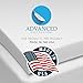 Memory Foam Mattress Topper Full | Made In The USA, CertiPUR-US Certified 2 Inch Full Size Memory Foam Mattress Topper, Premium Medium-Soft Double or Full Size Memory Foam Topper - 3 Year Warranty