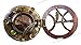 MAH Top Grade 5'' Large Perfectly Calibrated Brass Nautical Sundial Compass, Antique Vintage Style Gifts for Anniversary, Timeless Love Gifts for Him & Her, Perfect for Weddings, Father’s Day