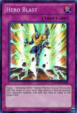 Yu-Gi-Oh! - Hero Blast (RYMP-EN032) - Ra Yellow Mega-Pack - Unlimited Edition - Super Rare