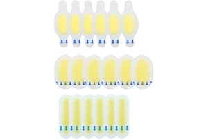 PNRSKTER Blister Bandages, Blister Pads (18PCS) Gel Blister Cushions, Blister Pads, Hydrocolloid Seal Adhesive Bandages for Fingers, Toes, Heel Blister Prevention & Recovery, Waterproof, Ultra-Thin