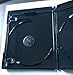 NEW! 5 PK Premium VIVA ELITE Double Discs 4K Ultra HD Black Blu-ray Replace Case Holder