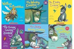 Wonky Donkey Complete 6 Books Set: The Wonky Donkey, The Dinky Donkey, The Grinny Granny Donkey, Wonky Donkey's Big Surprise, Willbee the Bumblebee, The Stinky Wonky Donkey (Paperback)