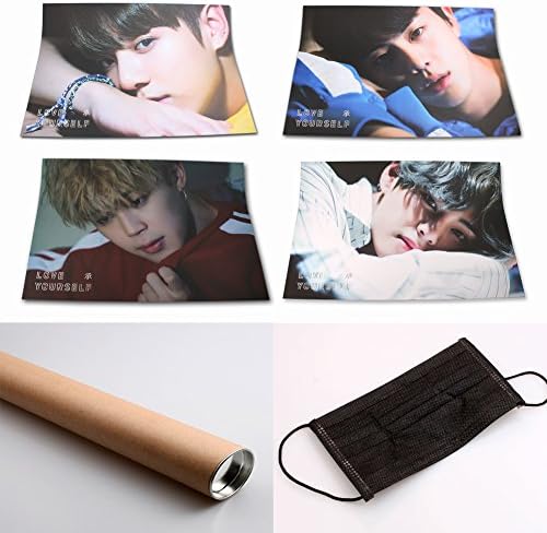 BTS Bangtan Boys Big Poster 16.6 inch x 23.5 inch (All 4 Posters)