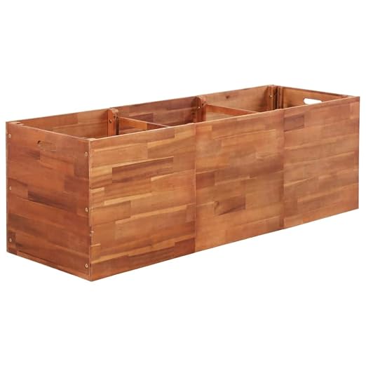 mewmewcat - Jardinera de Madera para jardín, balcón o Patio, 150 x ...