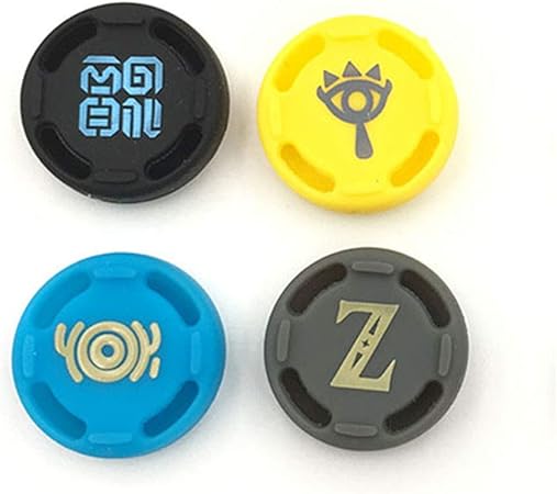 Amazon Com 4 X Silicone Thumb Grip Set Joystick Cap Thumbstick Cover For Ps5 Switch Pro Ps4 Slim Pro Ps3 Xbox 360 One X Slim Wii U Controller Computers Accessories