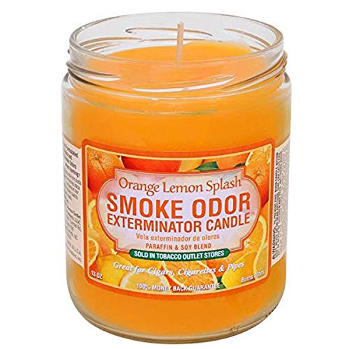 Smoke Odor Exterminator Candle Orange Lemon Splash 13 Oz 13 Oz Lavender Chamomile