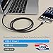 USB C Cable, Veckle USB-IF Certified USB 3.1 Gen 2 Full Featured 5A 100W USB Type C to C Cable 10 Gbps with E-Marker for MacBook 12