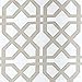 iDesign Trellis Fabric Shower Curtain - 72