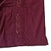 Squish Cuban Style Guayabera Shirt / Deep Red - Large