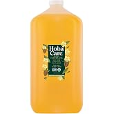 HobaCare Organic Jojoba Oil Bulk - Cold Pressed Unrefined Carrier Oil for Soap Making, Hair, Face, Beard, Scalp, Massage, Skincare Spa - Natural, Pure, Hexane Free, Long Shelf Life (128 oz Gallon)