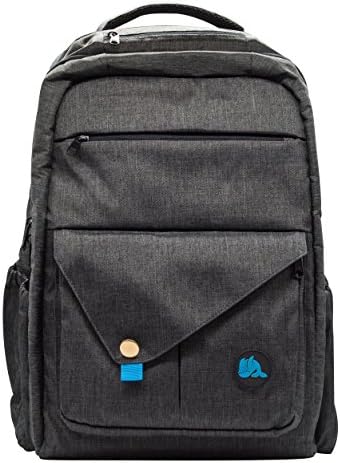 Diaper Bag Backpack for Dads, Large, Compact, Lightweight - Charcoal
