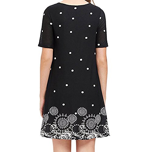 Simayixx Tunic Dresses for Women, Fashion Casual Sundress Sexy Print Cold Shoulder A Line Dress Elegant Long Tops