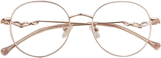 round gold reading glasses