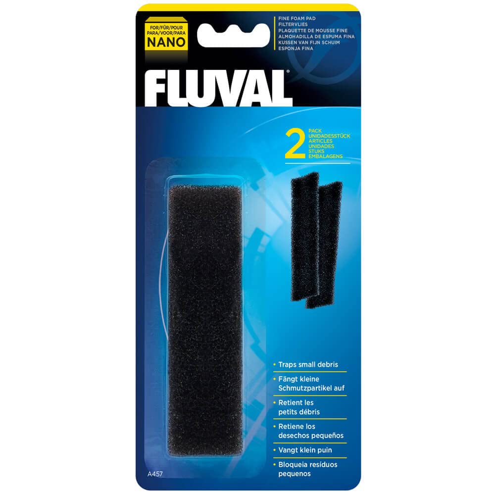 Fluval Nano Fine Foam - 2 Pieces