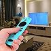Wemelody Remote Case/Cover for Fire Tv Stick 4k,Fire Tv Stick 4k Remote Cover, Silicone Protective Case Compatible with Fire TV Stick 4K Remote, Lightweight Anti-Slip Shockproof (Turquoise)